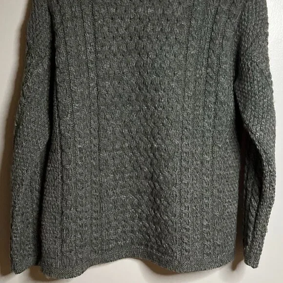 Inis Crafts Wool Cardigan Sweater Size M - Picture 4 of 5